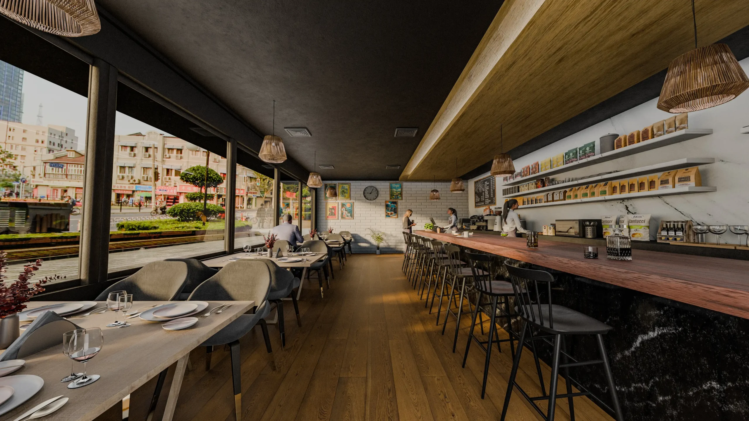 Luxury restaurant